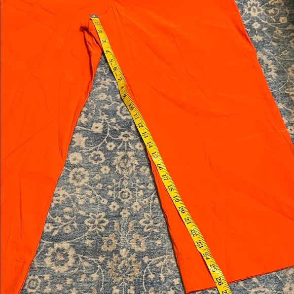 Anthropologie Maeve The Colette Cropped Pants Linen Blend Bohemian Modern - Picture 8 of 14